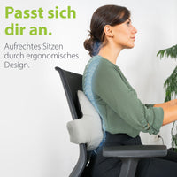 Rückenkissen – Passt sich dir an (Silber)