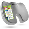 Orthopädisches Sitzkissen feela.® in Silber – Hauptansicht